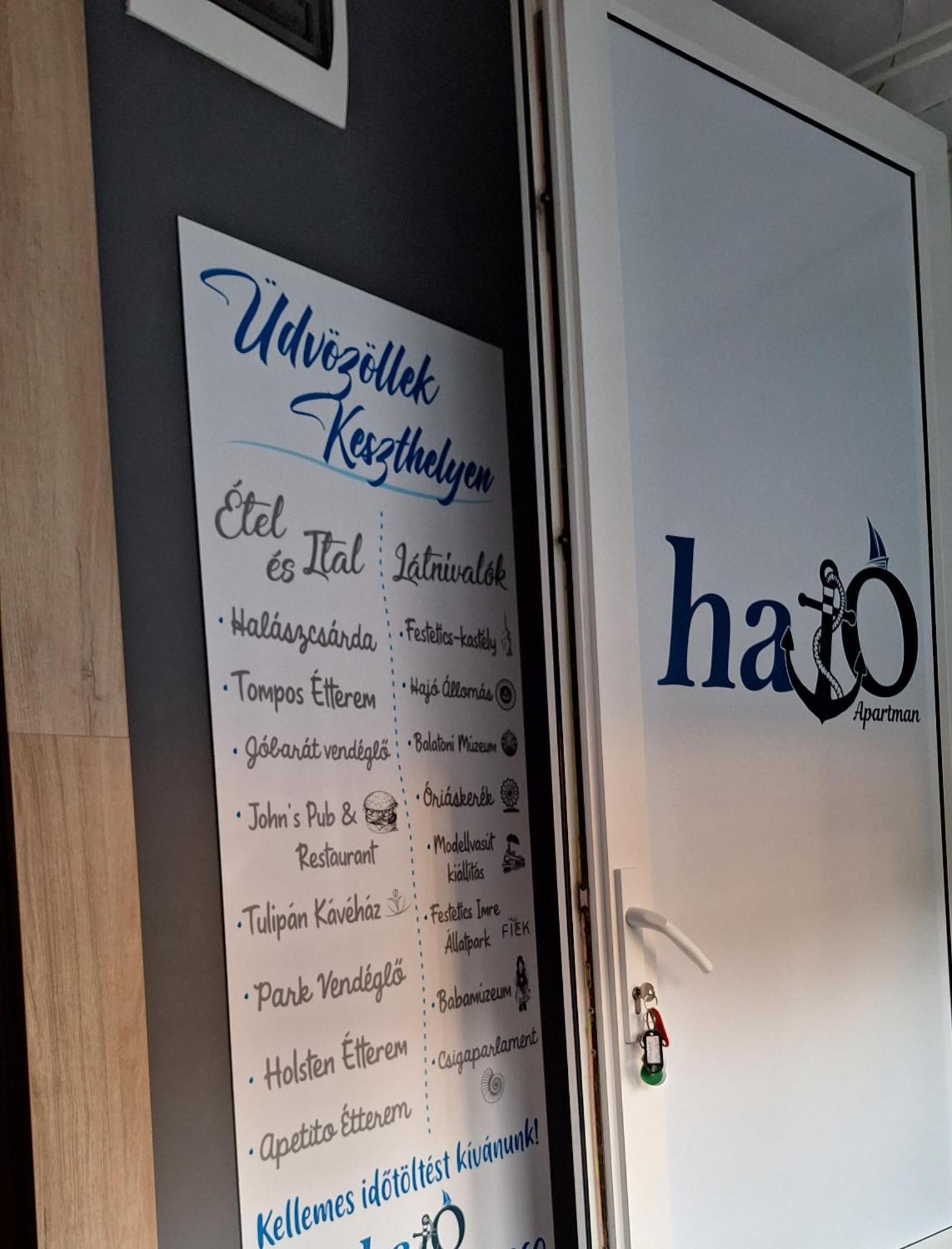 Hajo Apartman Keszthely Exteriér fotografie